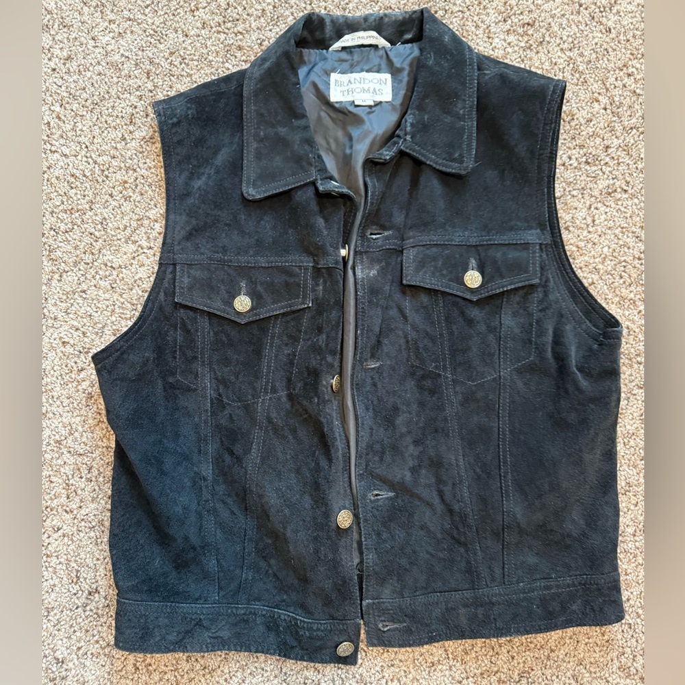 Genuine Leather Brandon Thomas Vest